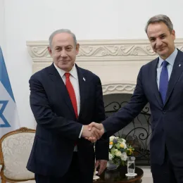 נתניהו עם ראש ממשלת יוון בקפריסין