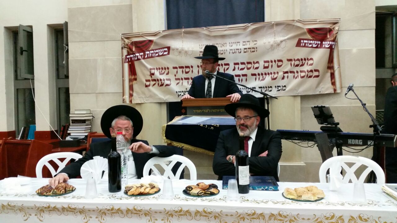 'קול חי' חגג סיום מסכת עם שיעור הדף היומי הגדול בעולם סיום הרב מילצקי