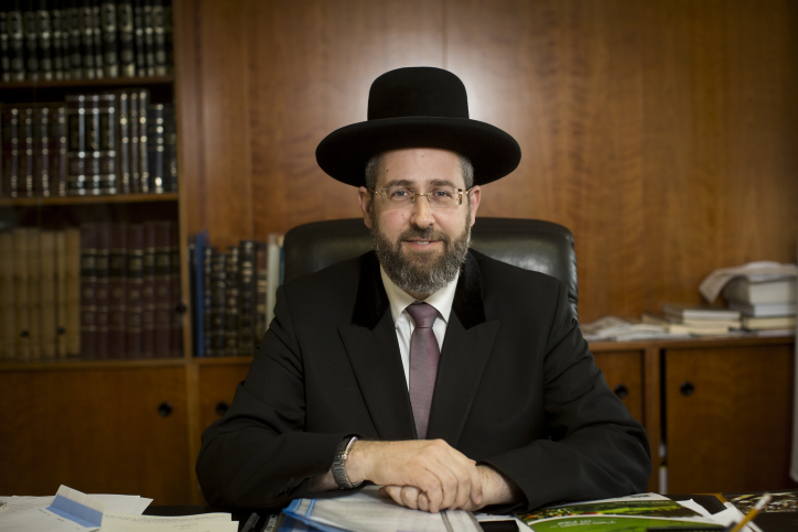 הרה"ר רבי דוד לאו: "יש במדינה המון שנאת חינם" .הרב דוד לאו