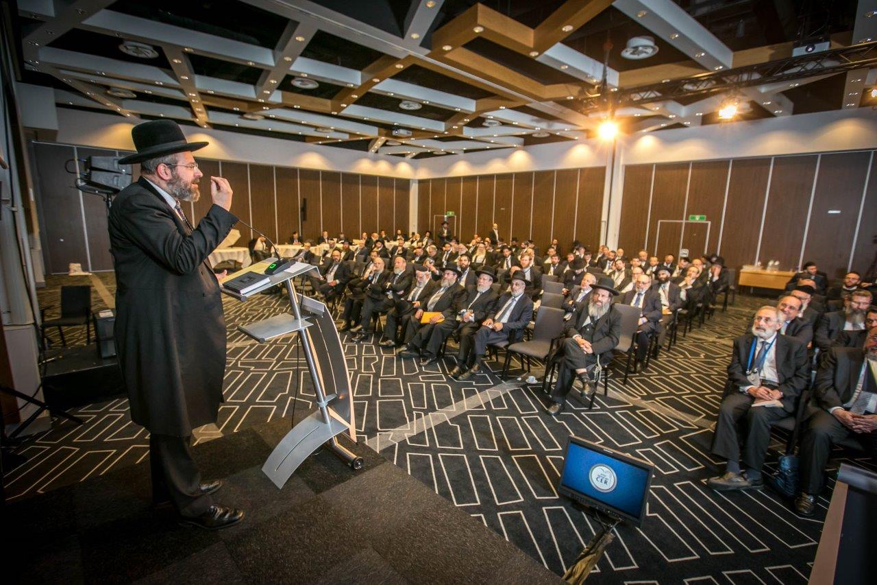 אמסטרדם: מאות רבנים משתתפים בכינוס ה-30 של "ועידת רבני אירופה" ועידת רבני אירופה 2017 (22)
