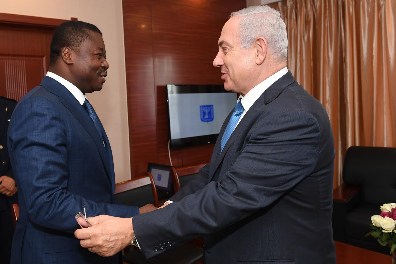 "הם מעריצים אותנו, את היכולות של ישראל" ראש הממשלה, בנימין נתניהו ונשיא טוגו, פאורה גנאסינגבה