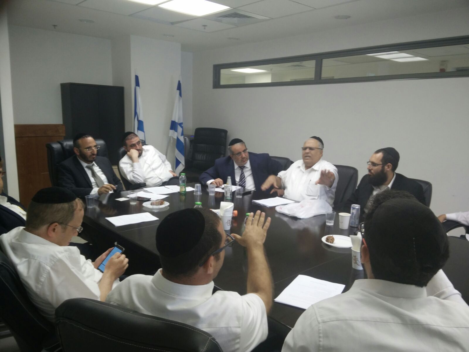 ח"כ גואטה נפגש עם ראשי איגוד המשגיחים גואטה כשרות
