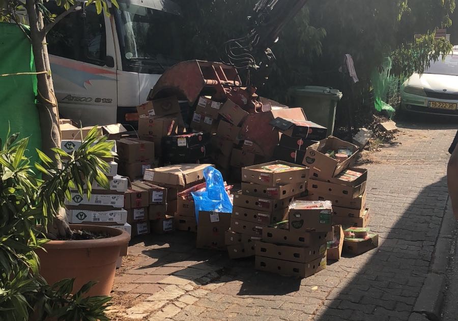 טון וחצי בשר הושמדו הבשר שהושמד