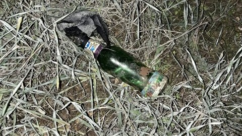 השליך בקת"ב לעבר בית המשפט הצבאי ונפצע בקבוק תבערה | אילוסטרציה