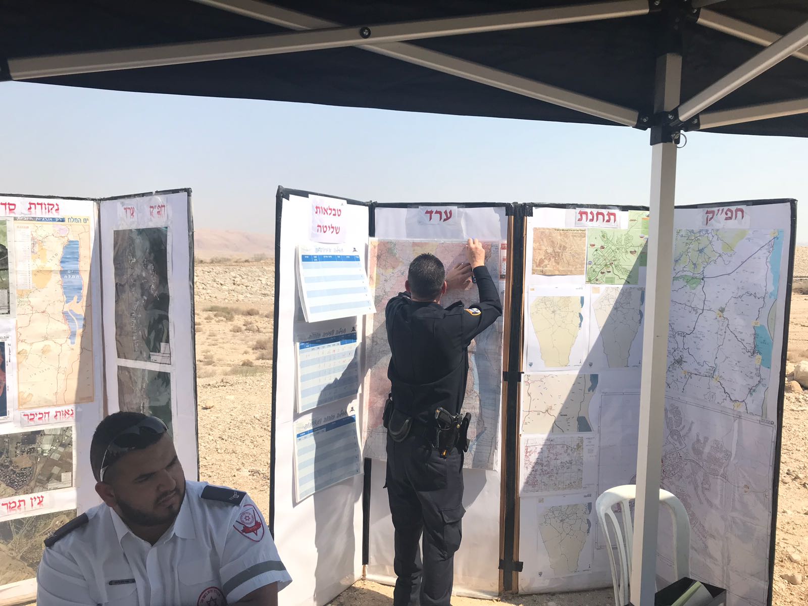 החיפושים אחר נהג המשאית נמשכים חיפושים
