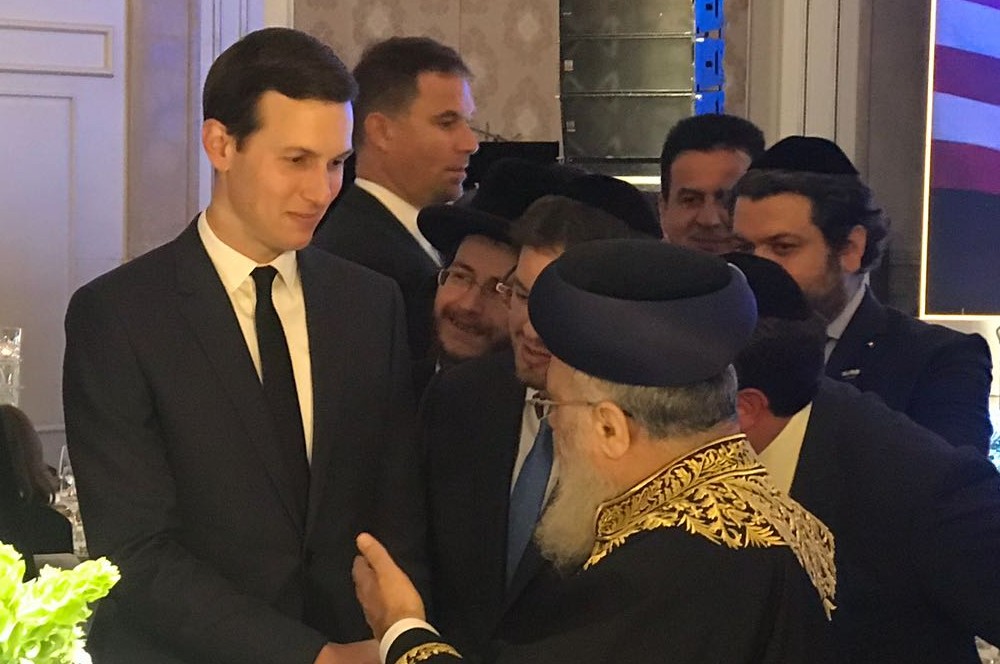 מרן הראשון לציון הגר"י יוסף: "טראמפ – מלך של חסדים" הרב יצחק יוסף