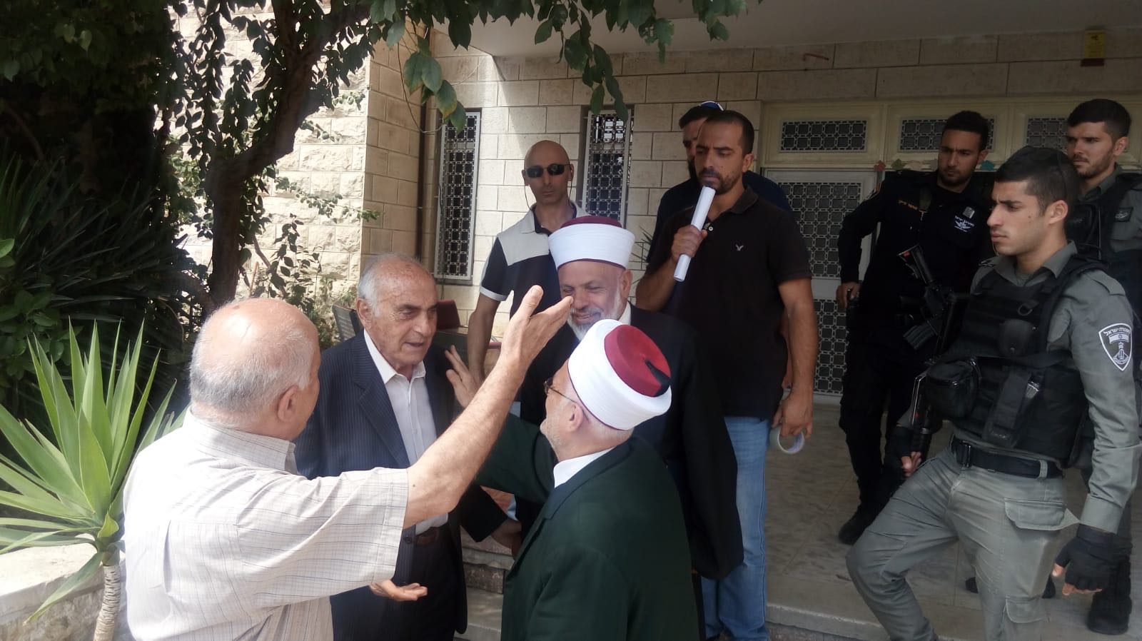 ארדן מנע כנס טרור בהשתתפות גורמים מטורקיה השוטרים במסירת הצו מהשר ארדן