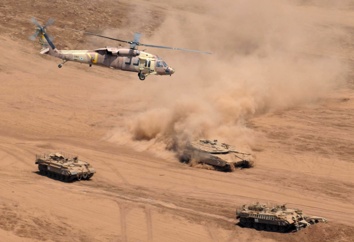 תרגיל פתע ענק: שריון, חי"ר, אוויר וארטילריה תרגיל צבאי בצפון • אילוסטרציה
