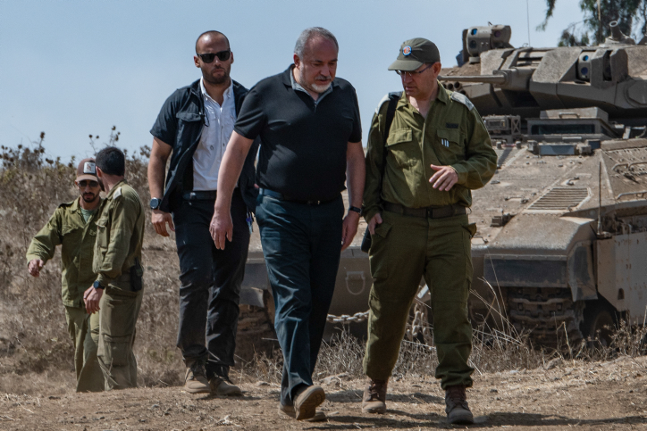 ליברמן: "עוד צעד בחיסול נשק המנהרות" ליברמן