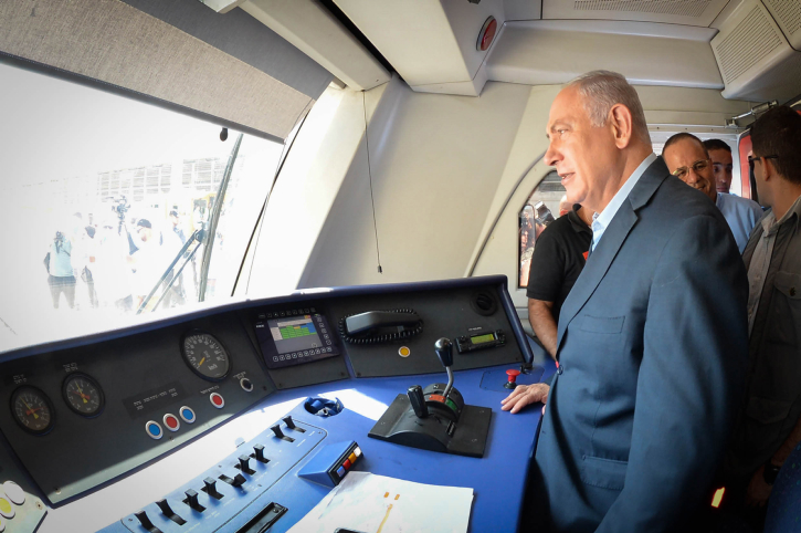 לא בשבת: עבודות ב'רכבת ישראל' יתחילו במוצאי שבת נתניהו ברכבת