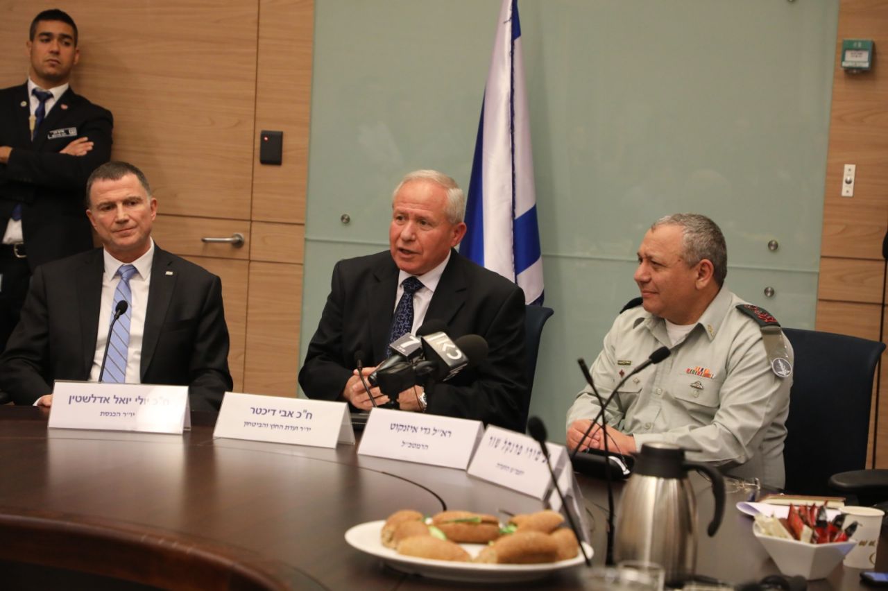 הרמטכ"ל בישיבת פרידה בכנסת: "רק קצה הקרחון בפעילות צה"ל גלוי" הרמטכ"ל היום בוועדה
