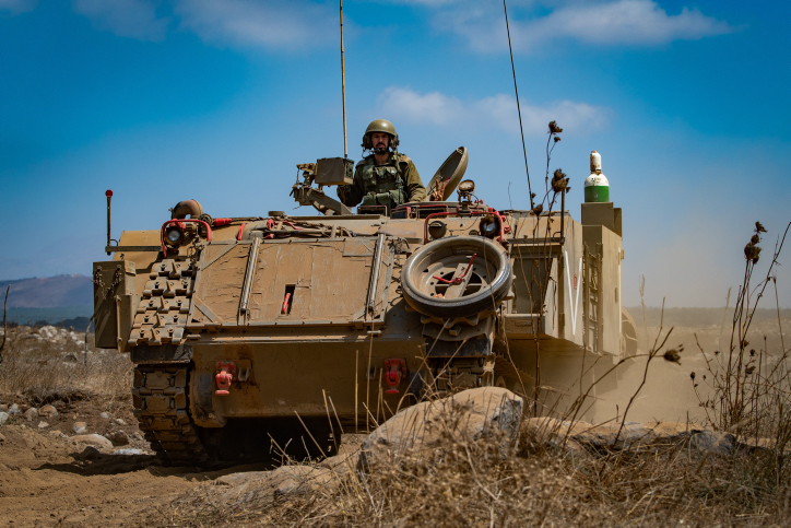 הסתיים תרגיל הפתע: גולני, שריון וחיל האוויר הוקפצו מהצפון לדרום .