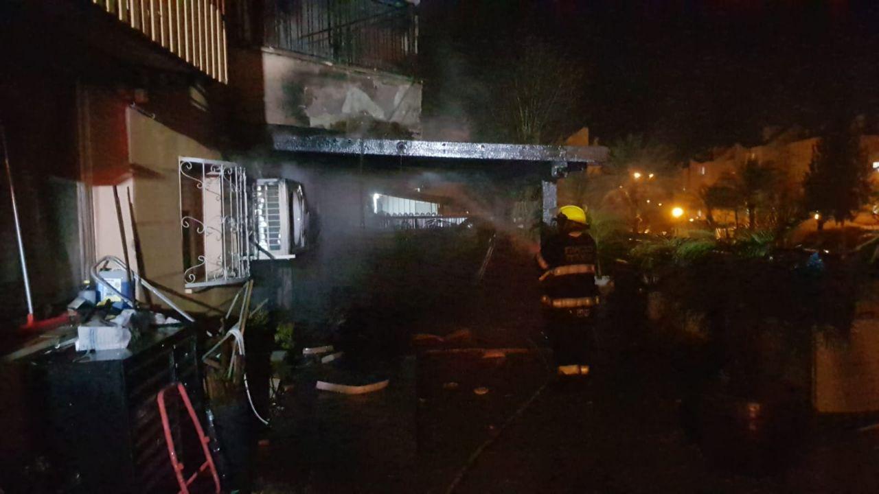 קריית גת: שריפה פרצה בבניין מגורים השריפה בבניין