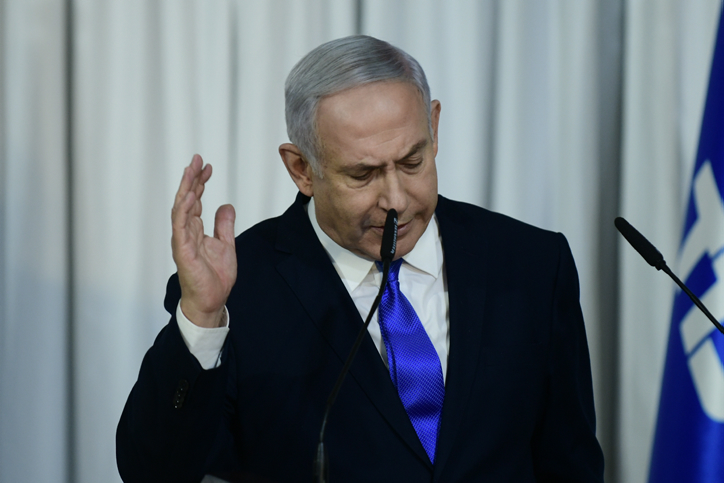נתניהו: "חמאס אחראי על רצועת עזה" ראש הממשלה בנימין נתניהו