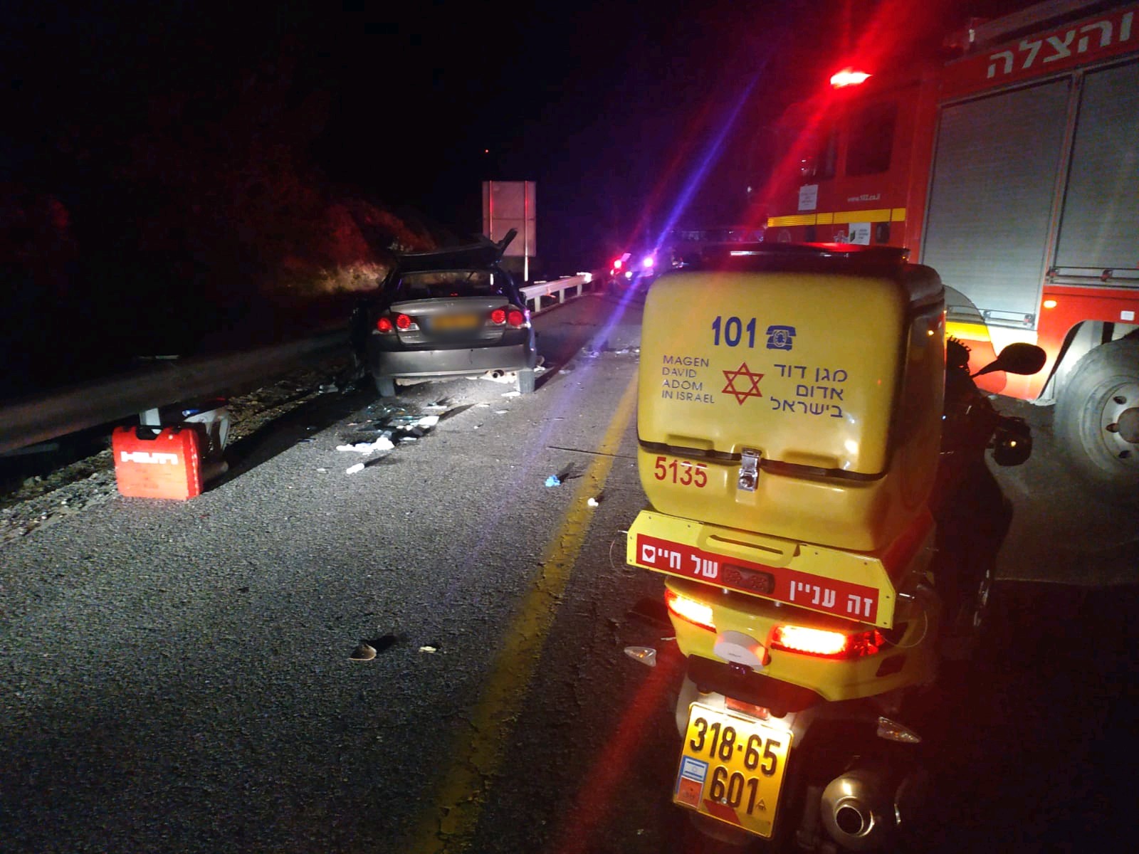 תאונה קשה בצפון: 6 פצועים, אישה וילדה במצב קשה 22