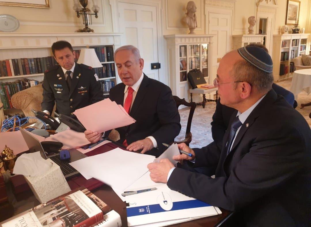 מתיחות שיא: ראש הממשלה ערך התייעצות ביטחונית מוושינגטון ראש הממשלה בהתייעצות בוושינגטון