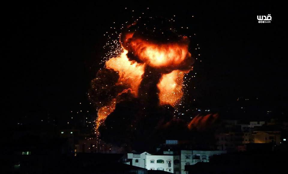 חודש הירי: מטח לעבר נתיבות ושדרות – ההפצצות ברצועה נמשכות photo_2019-03-25_21-28-31