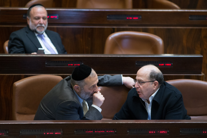 יעלון בריאיון: "יש לנו קשר טוב עם החרדים וחשוב לנו לשמור עליו" .
