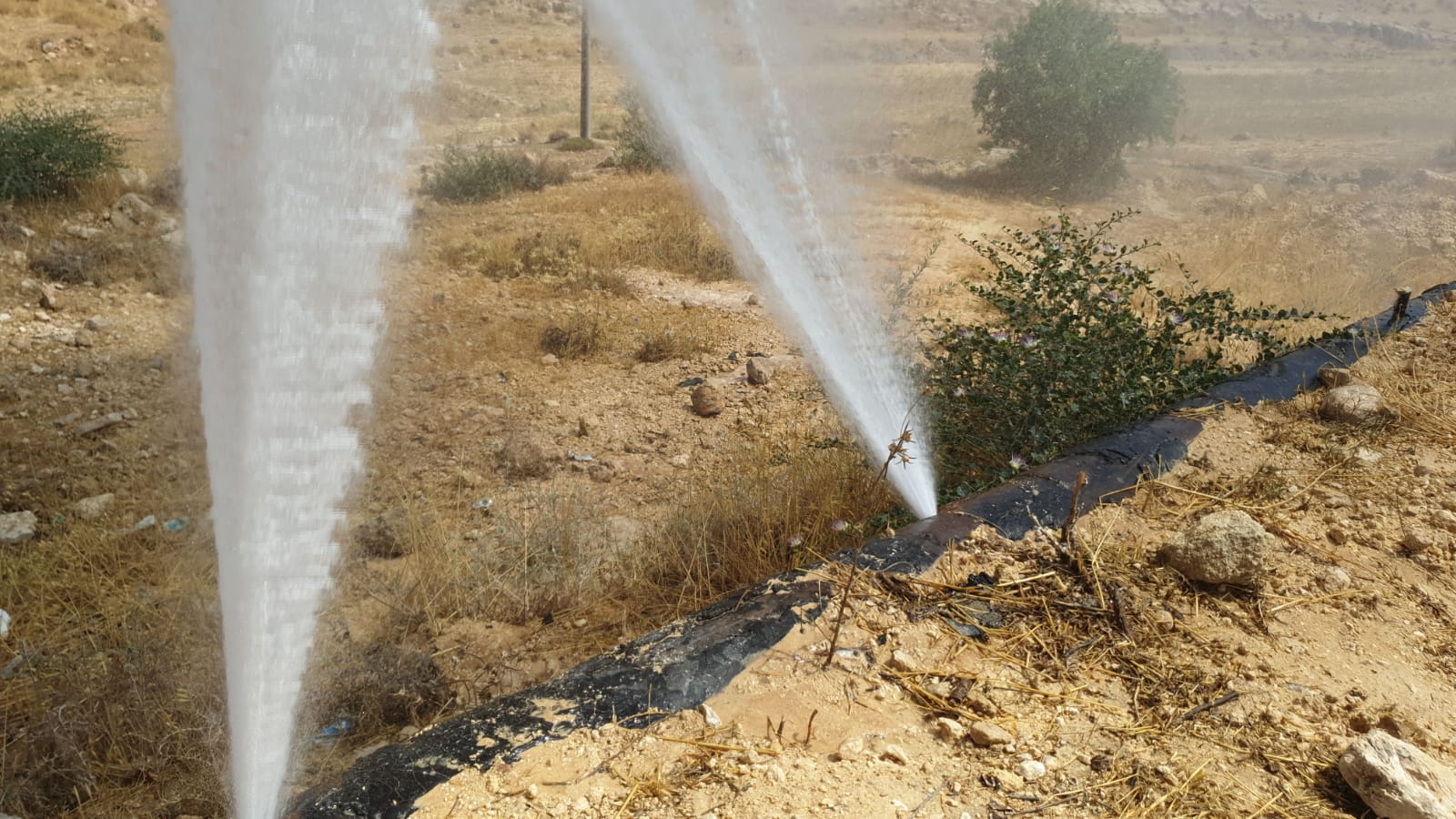 בשל גניבת מים, התושבים נותרו עם ברזים ריקים גניבת מים
