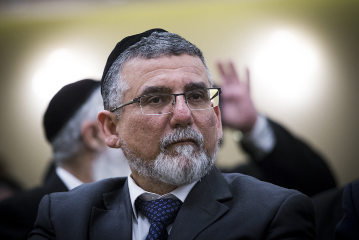 שר הדתות: "גבאי אמר לי: עשיתי את הטעות של החיים שלי שלא נכנסתי" שר הדתות יצחק וקנין