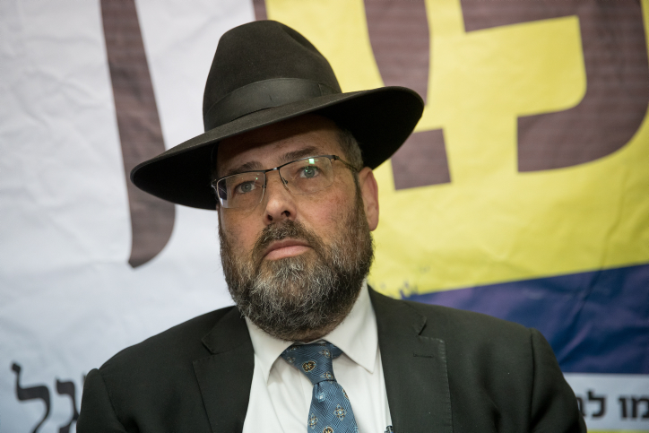 ראוכברגר: "מעולם לא שמעתי את עניין חוק הגיוס סביב התמיכה בליאון" .