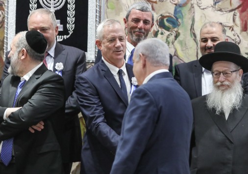 מתווה אטיאס וועידה בין מפלגתית; מתווה נתניהו נחשף גנץ ונתניהו ביום השבעת הכנסת -21
