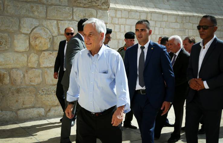 ישראל נזפה בשגריר צ'ילה נשיא צ'ילה בביקור שגרם לסערה