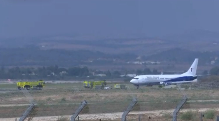 סיעתא דשמיא: המטוס נחת בשלום; "תרגלו אותנו למצב חירום" המטוס ברגעי הנחיתה
