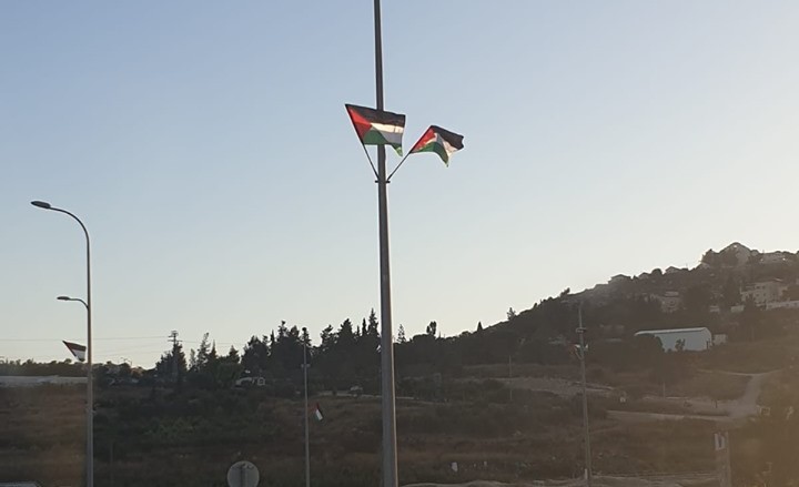 ההטרלה של ארגון הימין: עשרות דגלי פלסטין נתלו; סמוטריץ' טעה ותיקן 65851404_2450553084965727_6114665529664864256_n