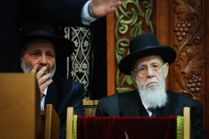 חילולי השבת: מרן ראש הישיבה ידון עם דרעי על התנהלות ש"ס בר"ג מרן ראש הישיבה עם יו"ר ש"ס
