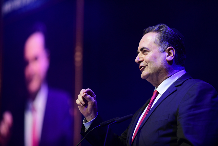 לראשונה: שר החוץ ישראל כ"ץ יטוס לביקור מדיני בוושינגטון השר ישראל כץ