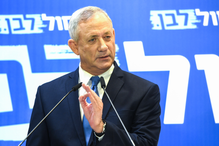 גנץ למלצר: "אל תיפגש עם נתניהו" גנץ