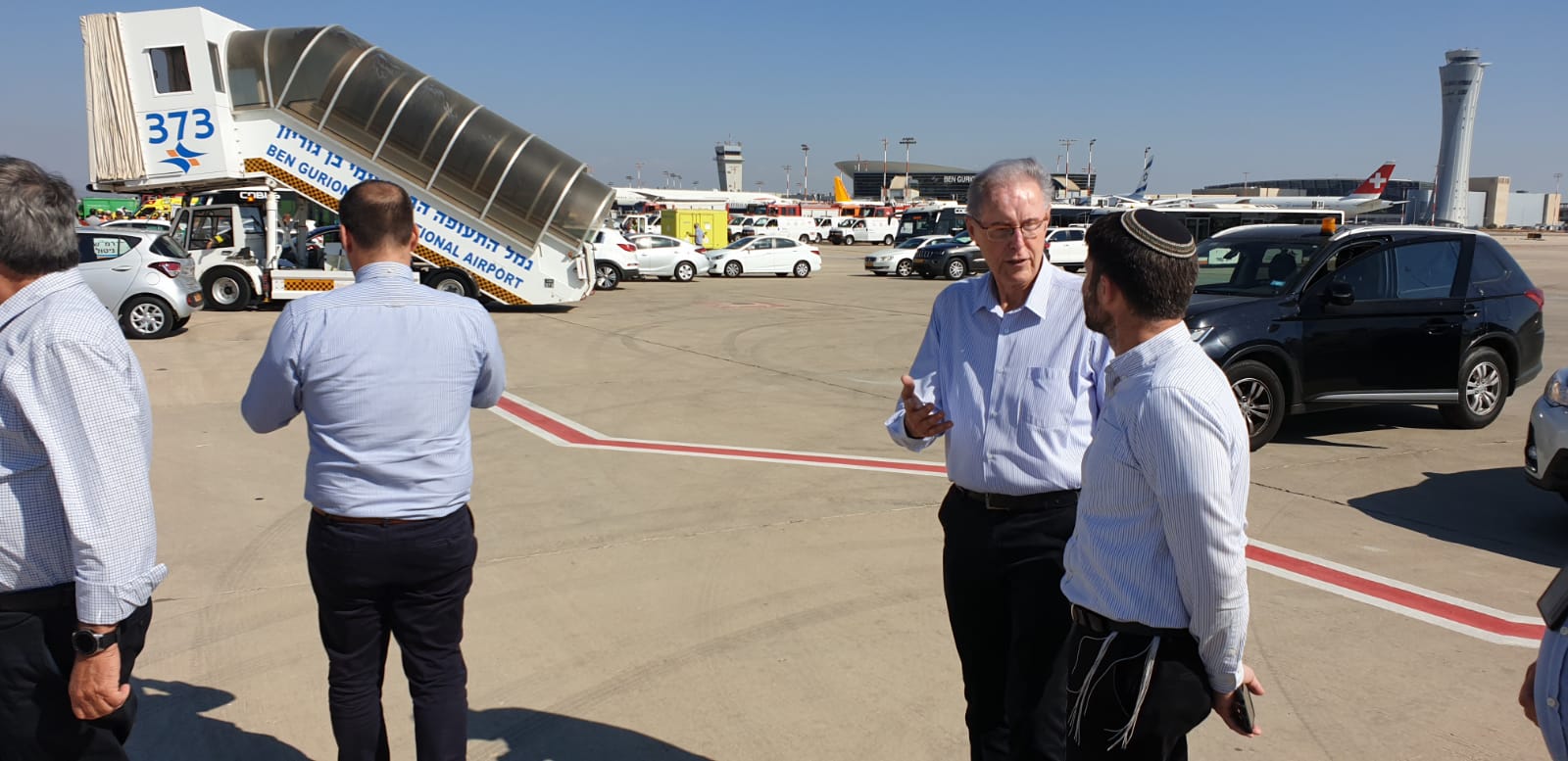 סמוטריץ' מסייר בנתב"ג; נתניהו: "היערכות יוצאת מן הכלל" סמוטריץ