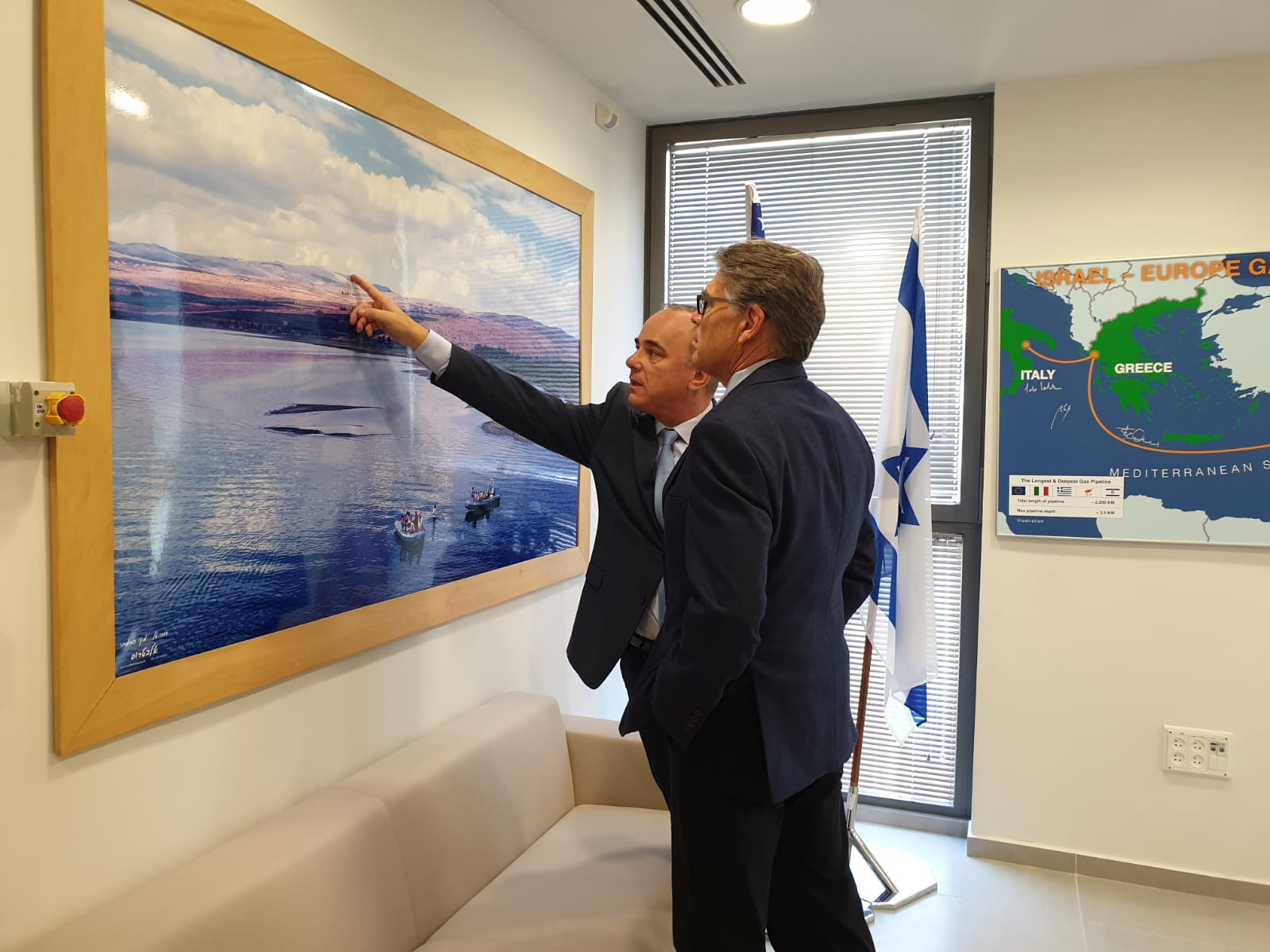 השת"פ עם ארה"ב בתחום האנרגיה יימשך שטייניץ