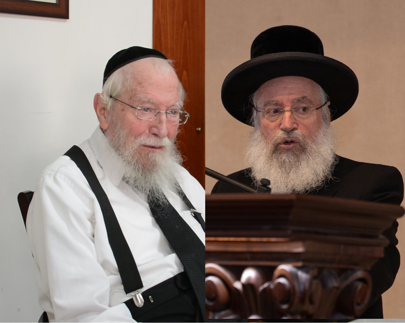 הרבנים לקראת ט' באב: "אין לעלות כלל להר הבית עד ביאת גואל צדק" תמונה משולבת הגרזן והגרא וייס