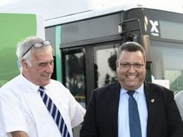 10 אוטובוסים חשמליים של אגד מופעלים בירושלים 2