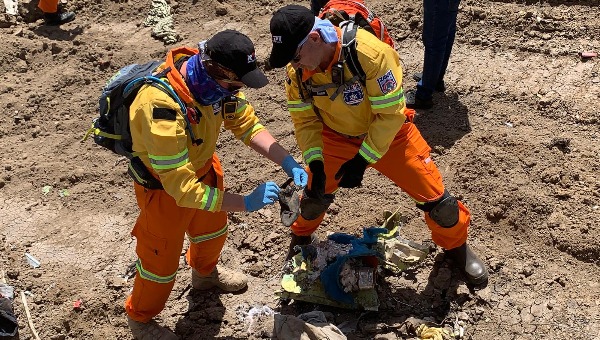 אסון ההתרסקות: מתנדבי זק"א איתרו את שרידי גופתו של אבי מצליח ז"ל זק"א בחיפושים באתיופיה