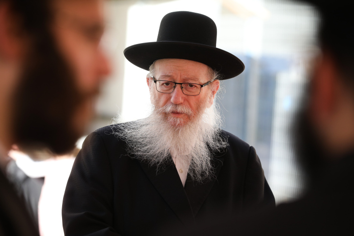 ליצמן לשטייניץ: "הורה על הפסקת העבודות במאגר לוויתן בשבת" יעקב ליצמן