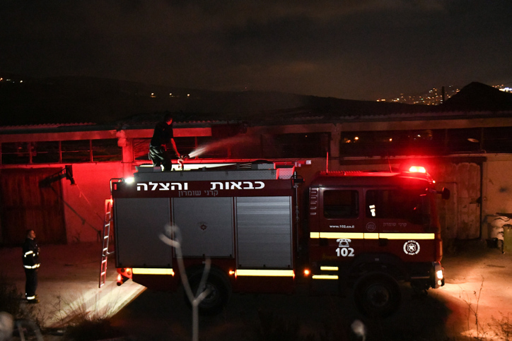 בשבת: שריפה גדולה פרצה בבניין המיתולוגי של רשות השידור שריפה.אילוסטרציה
