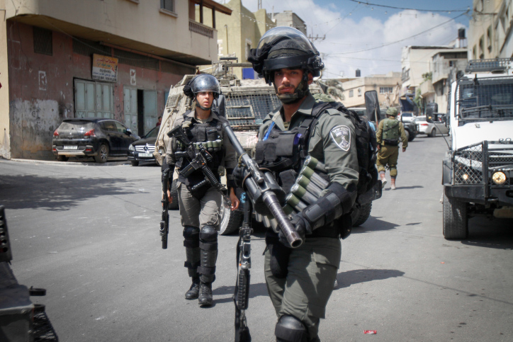 שלושה עשר מבוקשים נעצרו באיו"ש; נשק נתפס והוחרם בשכם אילוסטרציה